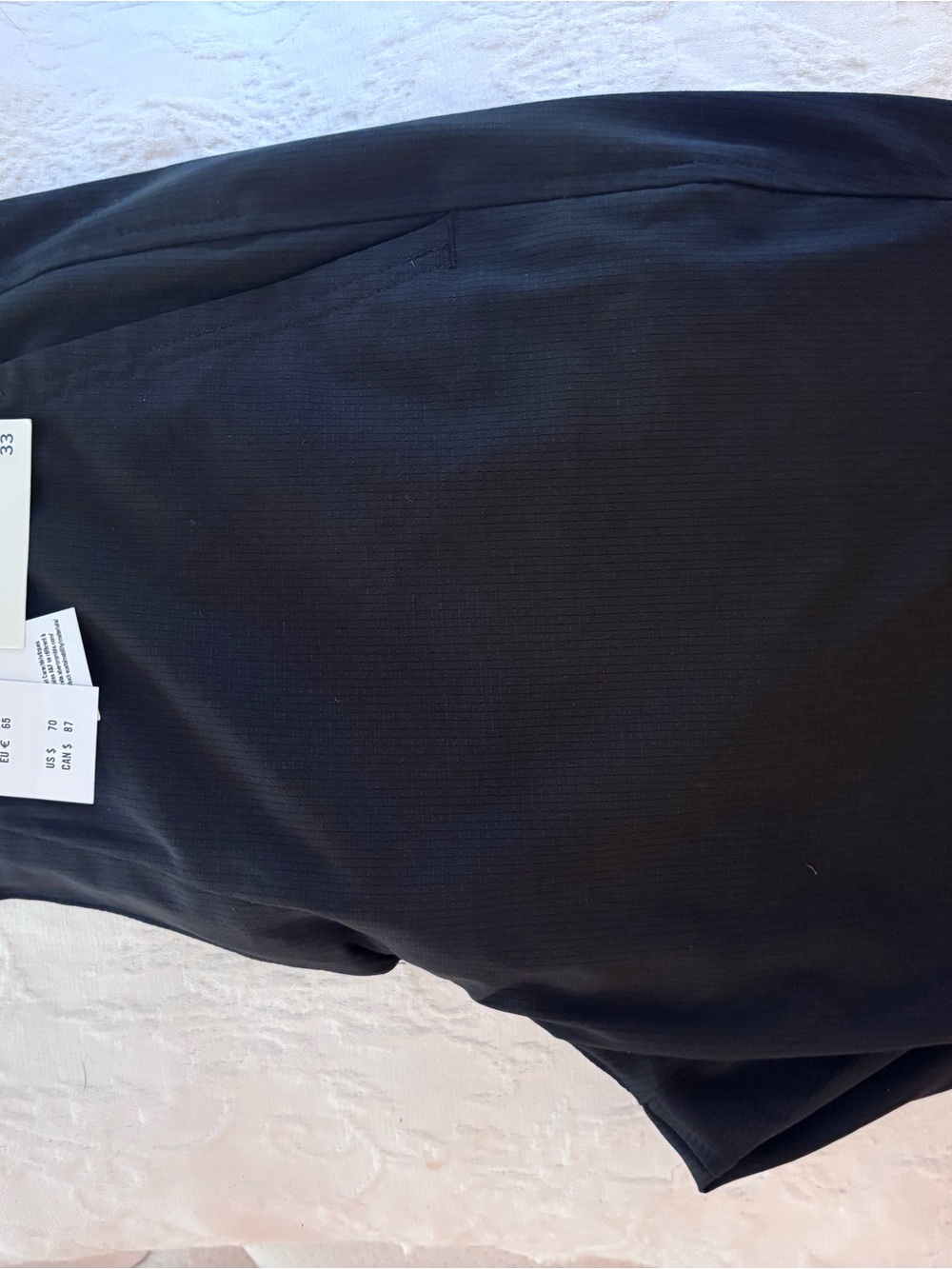 Abercrombie & Fitch Black Golf Shorts